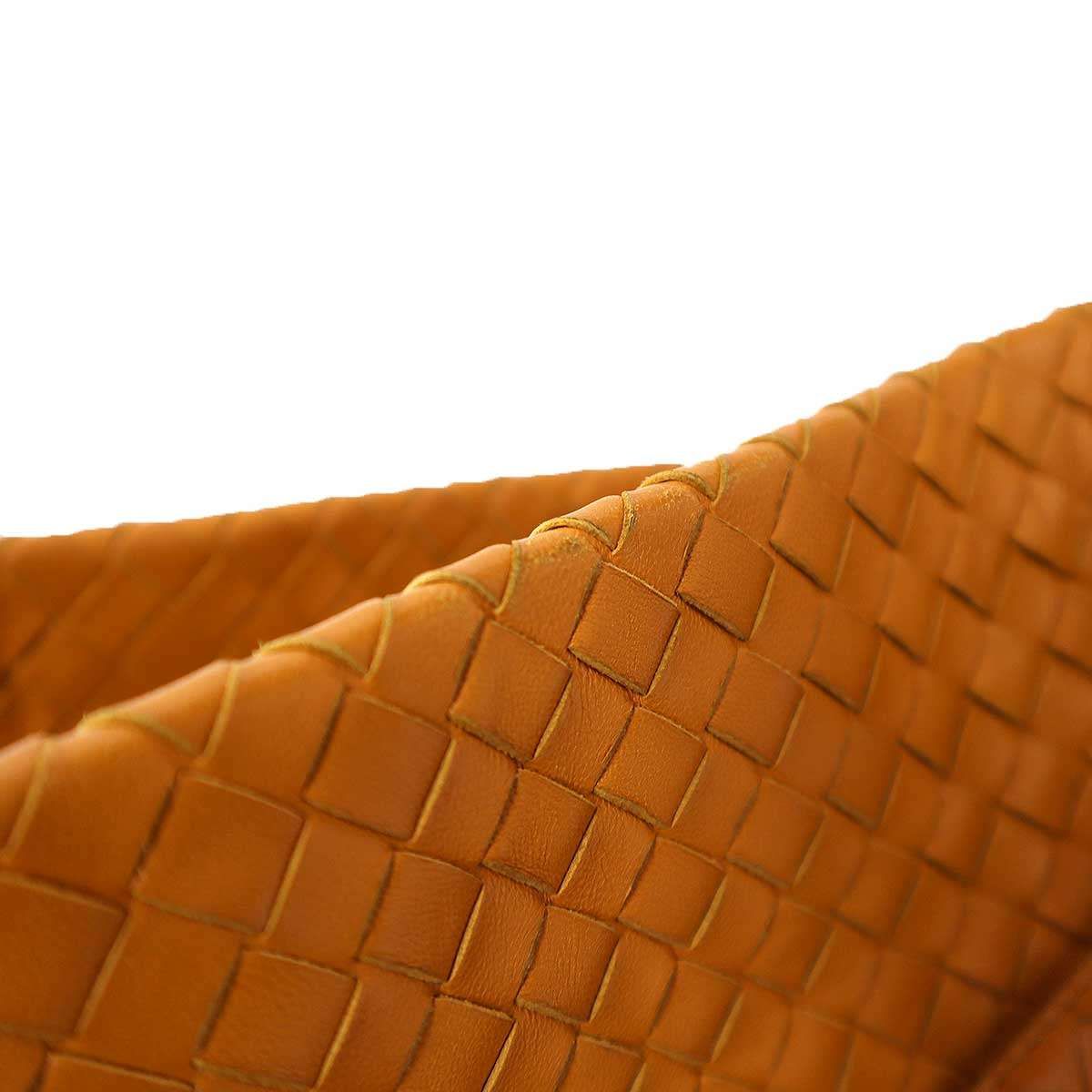 Bottega Veneta Intrecciato Garda Bag Orange — view 9