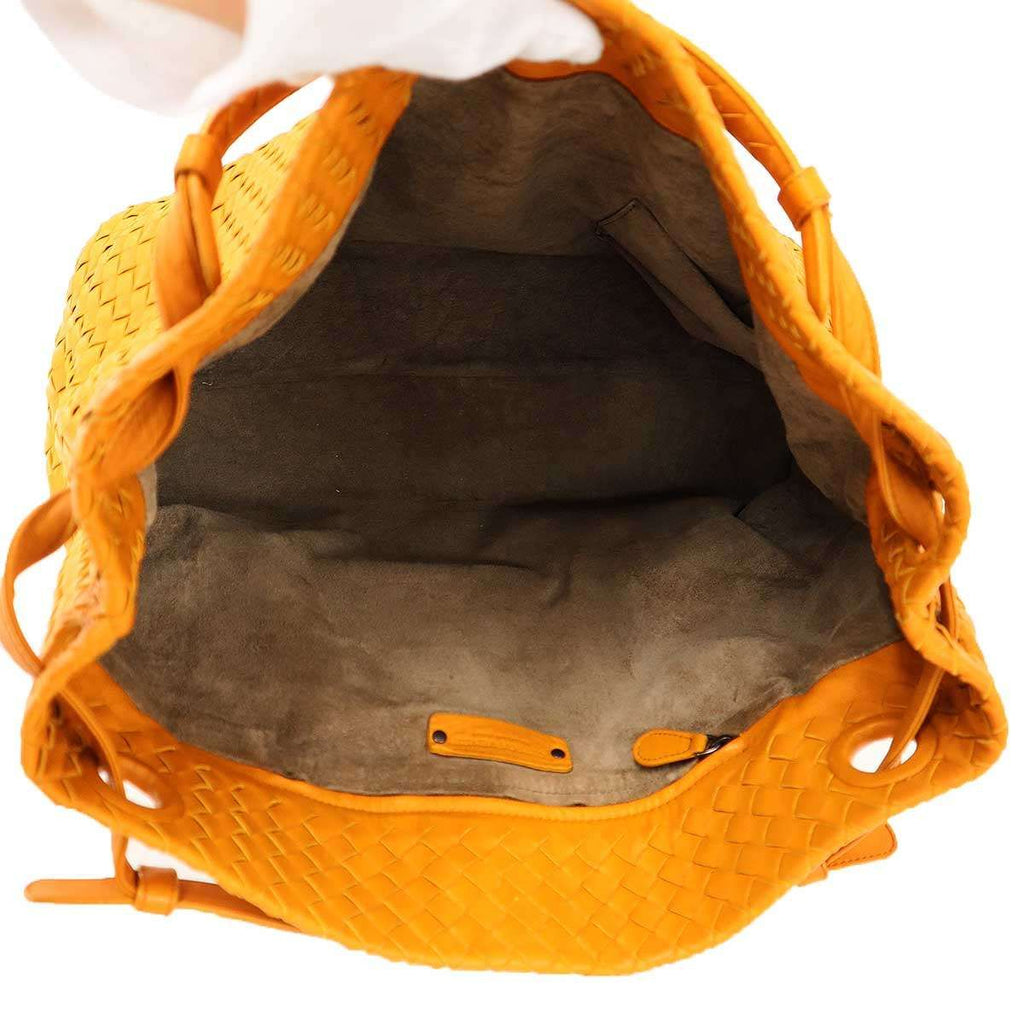 Bottega Veneta Intrecciato Garda Bag Orange — view 6