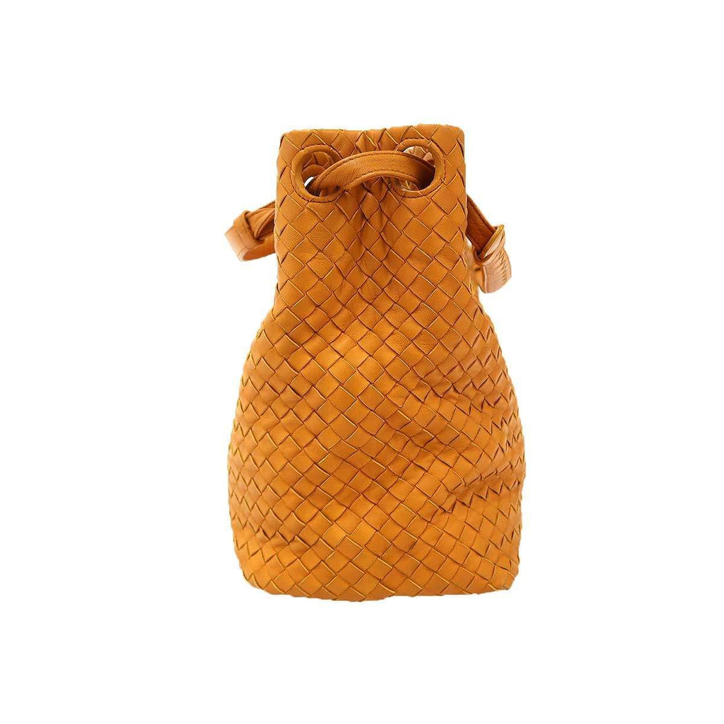 Bottega Veneta Intrecciato Garda Bag Orange — view 3