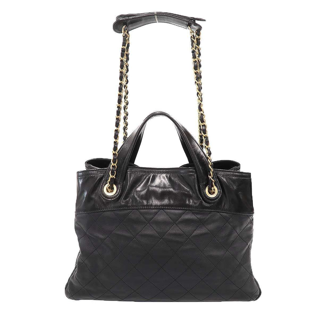 Chanel Quilted in the Mix Chain Shoulder Bag Black — view 2