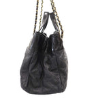 Chanel Quilted in the Mix Chain Shoulder Bag Black — view 3