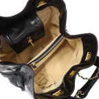 Chanel Quilted in the Mix Chain Shoulder Bag Black — view 6
