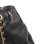 Chanel Quilted in the Mix Chain Shoulder Bag Black — view 9