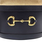 Gucci Horsebit Bucket Bag Navy — view 8