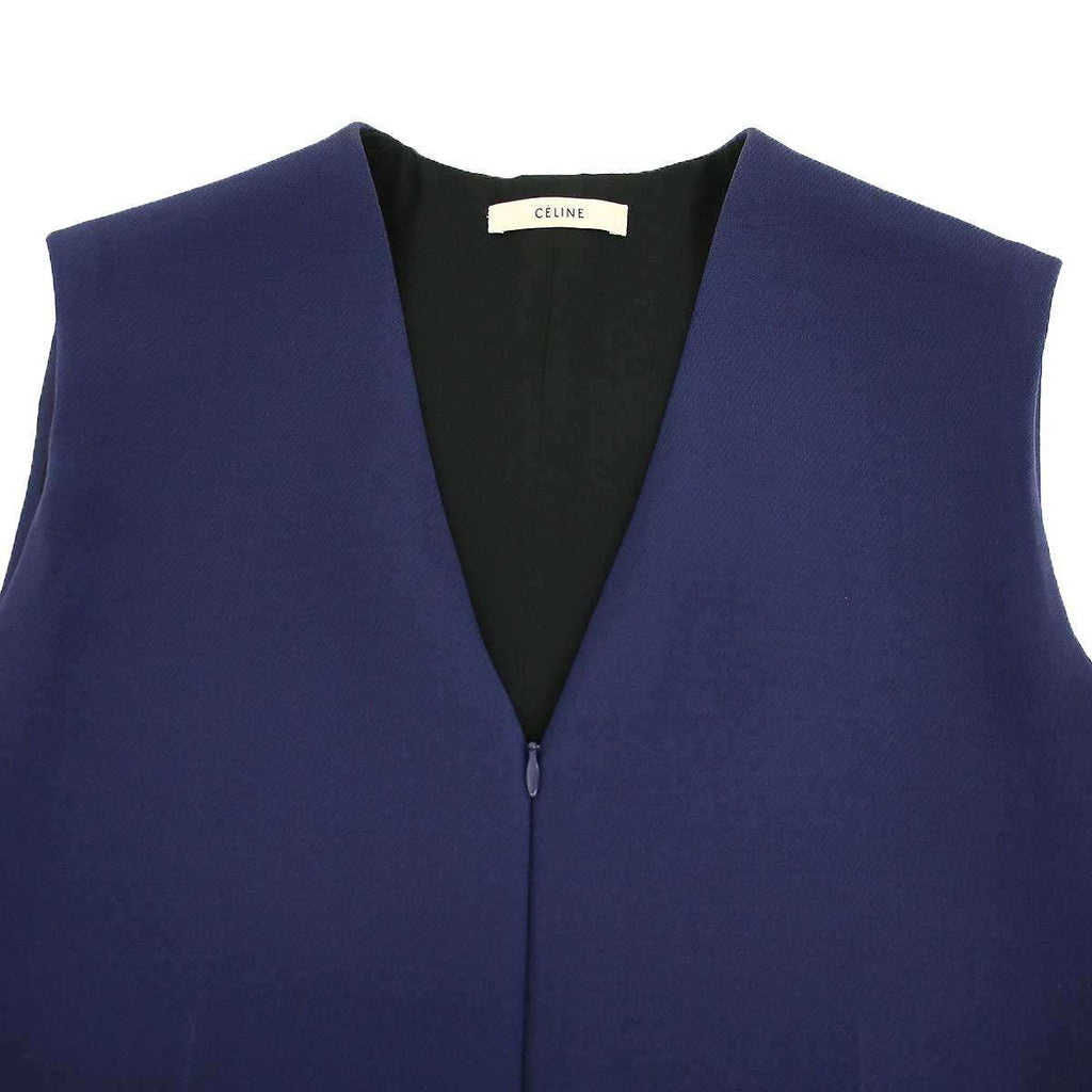 Celine by Phoebe Philo One Jumps 2 Navy 38 Shoulder — view 4