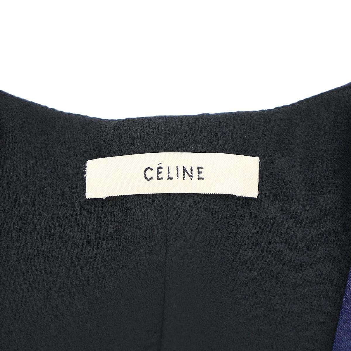 Celine by Phoebe Philo One Jumps 2 Navy 38 Shoulder — view 3