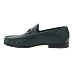 Gucci Horsebit Loafers Shoes Green — view 2