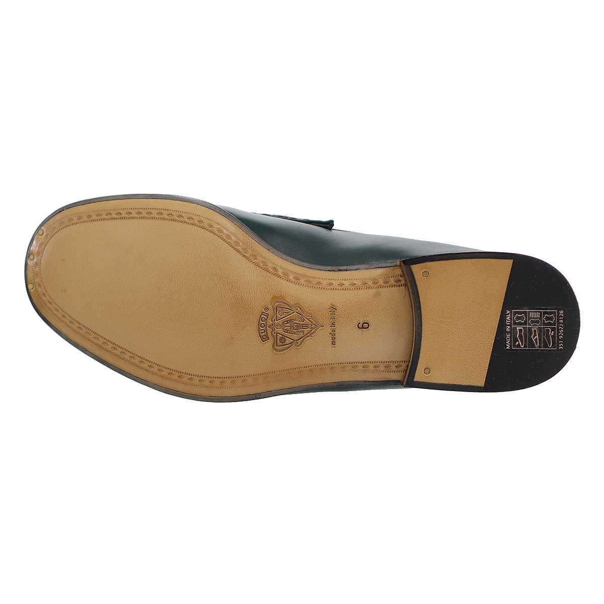 Gucci Horsebit Loafers Shoes Green — view 4
