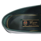 Gucci Horsebit Loafers Shoes Green — view 5