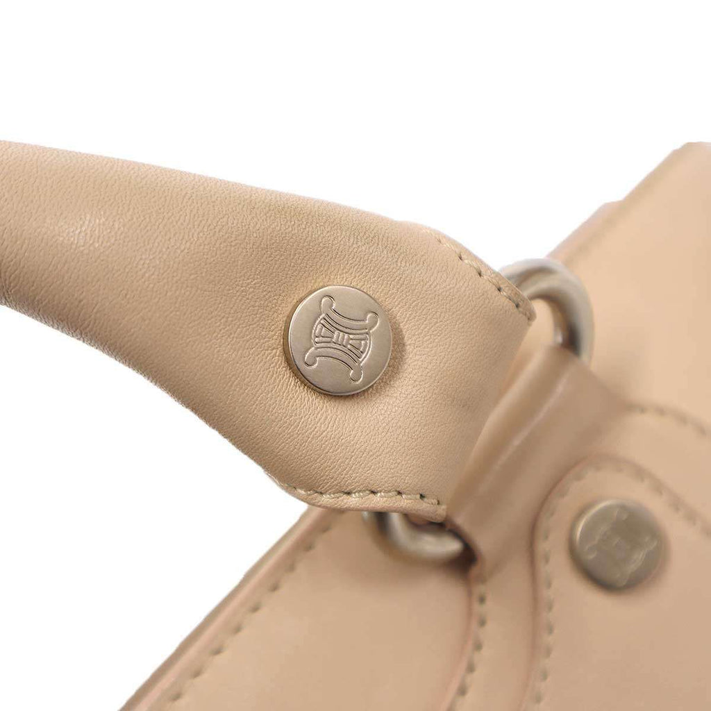 Celine Boogie Bag Handbag Beige — view 9