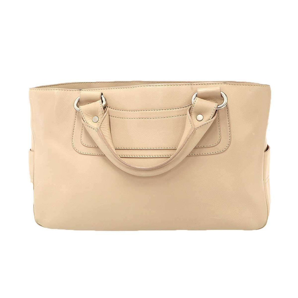Celine Boogie Bag Handbag Beige