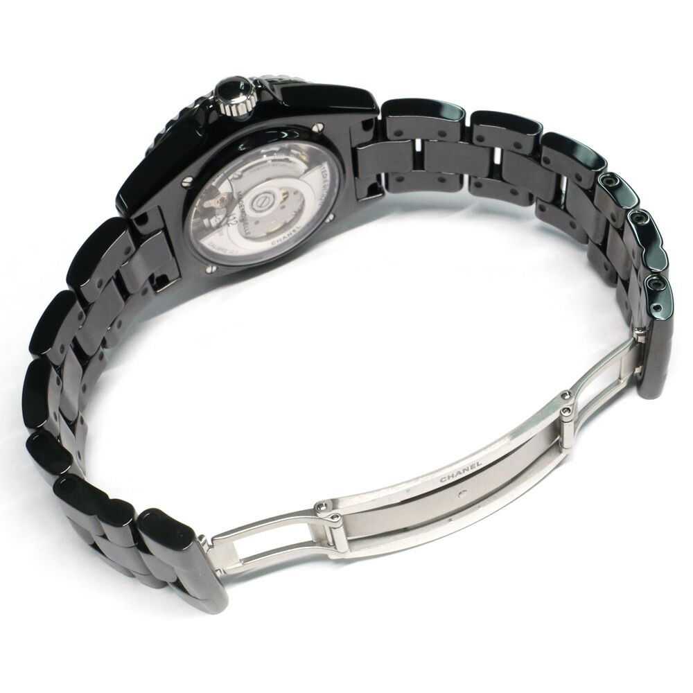 Chanel Mademoiselle la Pausa Black Ceramic Automatic Winding Watch — view 7