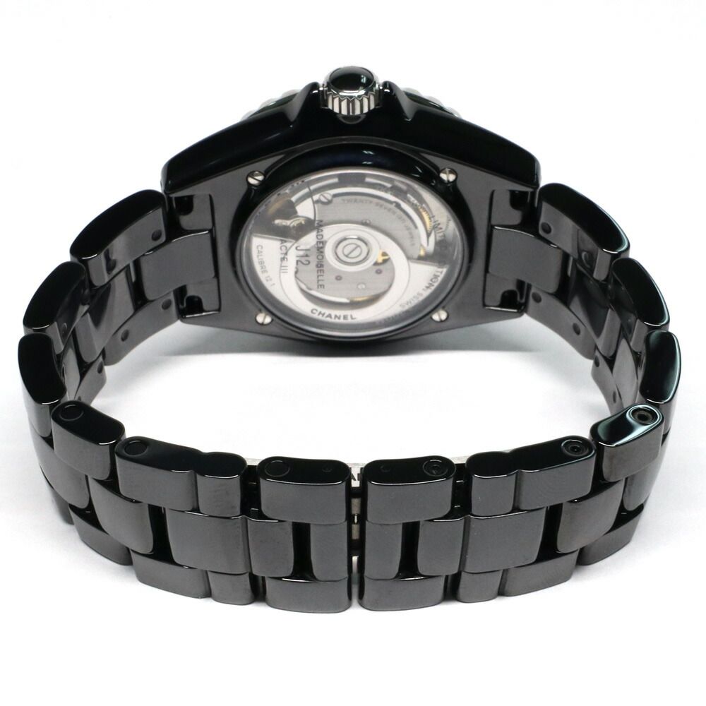 Chanel Mademoiselle la Pausa Black Ceramic Automatic Winding Watch — view 6