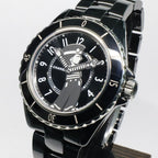 Chanel Mademoiselle la Pausa Black Ceramic Automatic Winding Watch — view 2
