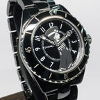 Chanel Mademoiselle la Pausa Black Ceramic Automatic Winding Watch — view 3