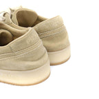 Prada Downtown Low Cut Suede Sneakers Beige — view 9