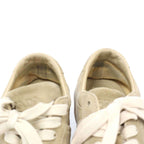 Prada Downtown Low Cut Suede Sneakers Beige — view 8