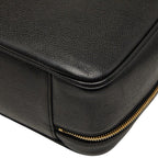 Chanel CC Logo Vanity 2-Way Shoulder Bag Black Caviar Leather — view 4