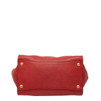 Prada 2-Way Shoulder Bag Red Leather — view 3