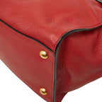 Prada 2-Way Shoulder Bag Red Leather — view 4