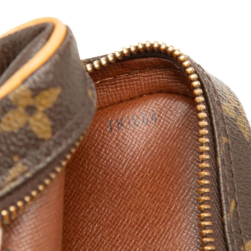 Louis Vuitton Amazon Crossbody Shoulder Bag Brown Leather — view 6