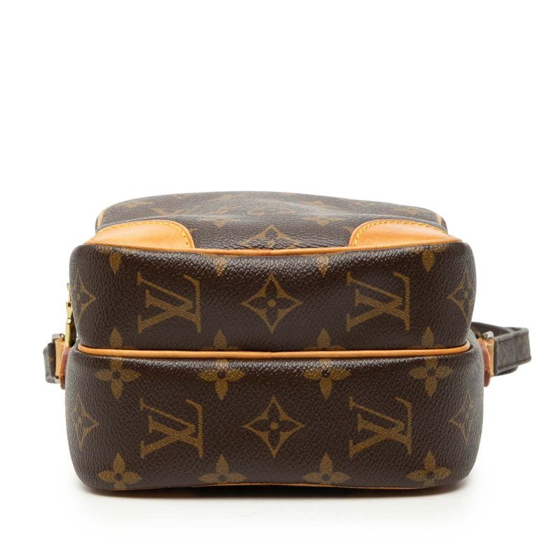 Louis Vuitton Amazon Crossbody Shoulder Bag Brown Leather — view 3