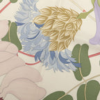 Hermes Carre 90 Flora Graeca Greek Flower Scarf Large Green Multicolor Silk — view 4
