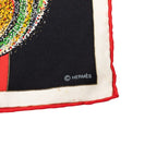 Hermes Carre 90 les Feux de Lespace Space Fireworks Scarf Large Black Multicolor — view 7
