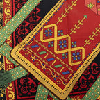 Hermes Carre 90 Brins D'or Golden Sprig Scarf Large Black Silk — view 4