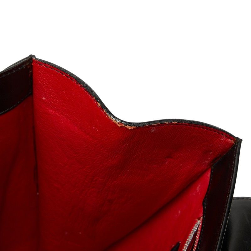Celine 2-Way Shoulder Bag Black Leather — view 9