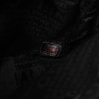 Chanel CC Logo 2.55 Quilted Chain Shoulder Bag Black Lambskin — view 5