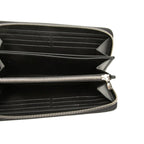 Louis Vuitton Epi Zippy Wallet Zip Around Noir Black Leather — view 4