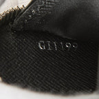 Louis Vuitton Epi Zippy Wallet Zip Around Noir Black Leather — view 6
