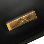 Louis Vuitton Dauphine ММ LV Lock Chain 2-Way Shoulder Bag Black Leather — view 5
