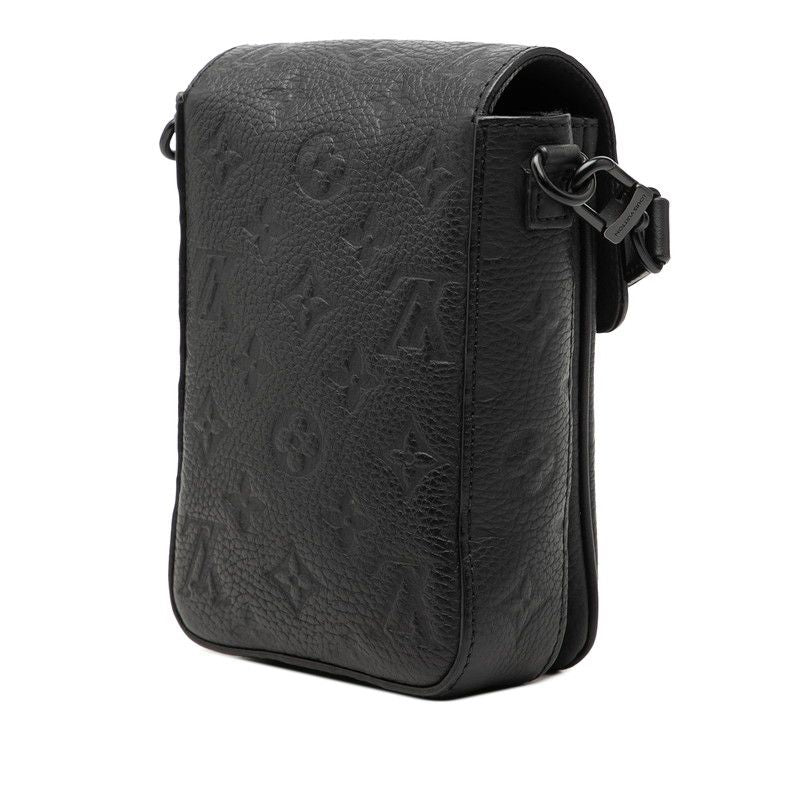 Louis Vuitton Monogram Taurillon S Lock Vertical Wearable Wallet Crossbody — view 2