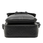 Louis Vuitton Monogram Taurillon S Lock Vertical Wearable Wallet Crossbody — view 3
