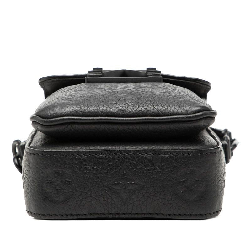 Louis Vuitton Monogram Taurillon S Lock Vertical Wearable Wallet Crossbody — view 3