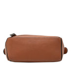 Loewe Anagram Puzzle Mini 2-Way Shoulder Bag Brown Leather — view 3
