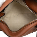 Loewe Anagram Puzzle Mini 2-Way Shoulder Bag Brown Leather — view 4