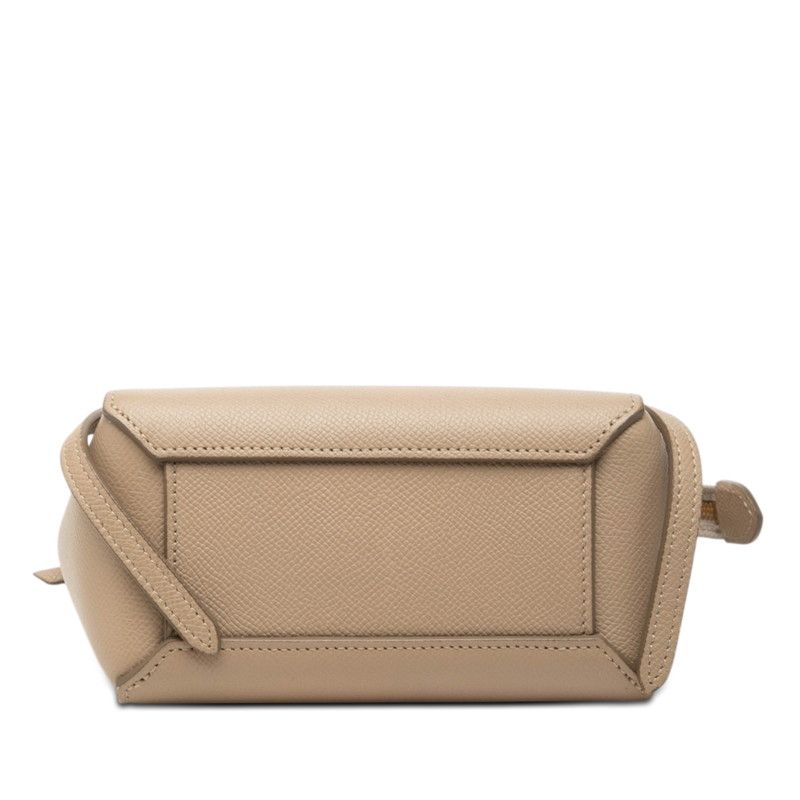 Celine Belt Bag Pico 2-Way Beige Leather — view 3