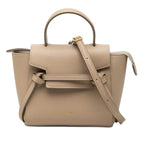 Celine Belt Bag Pico 2-Way Beige Leather