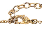 Louis Vuitton Monogram Flower Bracelet Loulou Gram Gold Plated Rhinestone — view 4