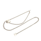Chanel CC Logo Heart Chain Belt Gold Plated