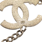Chanel CC Logo Heart Chain Belt Gold Plated — view 2