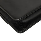 Dior Crossbody Chain Shoulder Bag Black Leather — view 7