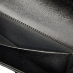 Dior Crossbody Chain Shoulder Bag Black Leather — view 9