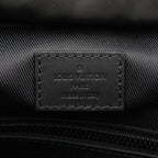 Louis Vuitton Monogram Shadow Discovery Backpack Black Noir Leather — view 7