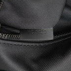 Louis Vuitton Monogram Shadow Discovery Backpack Black Noir Leather — view 8