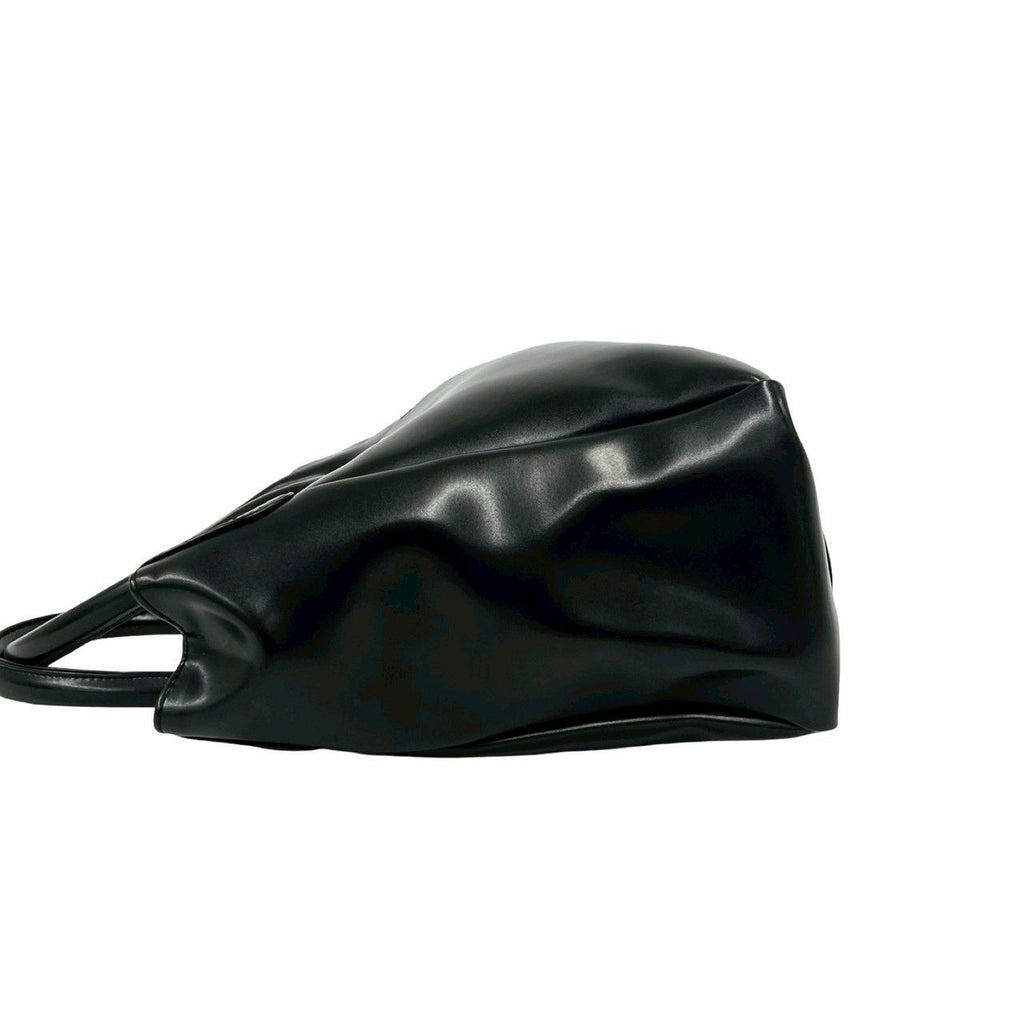 Saint Laurent Vintage YSL Logo Leather Tote Black — view 5