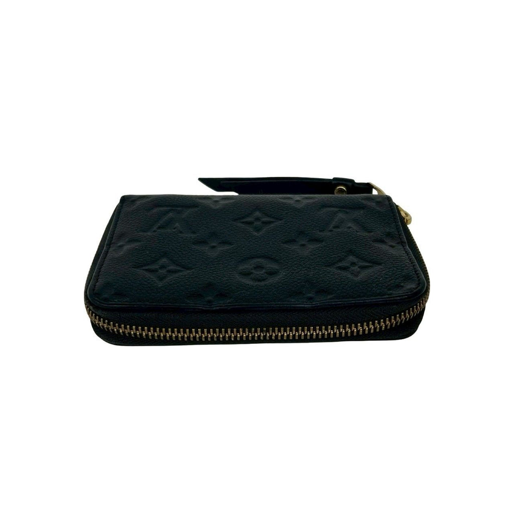 Louis Vuitton Zippy Coin Purse Monogram Empreinte Leather Bifold Wallet Noir — view 3